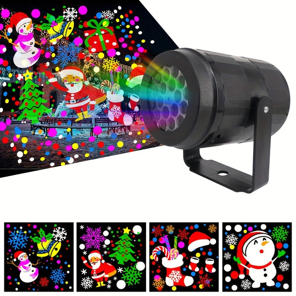 16Pattern LED Christmas Projection Light Show